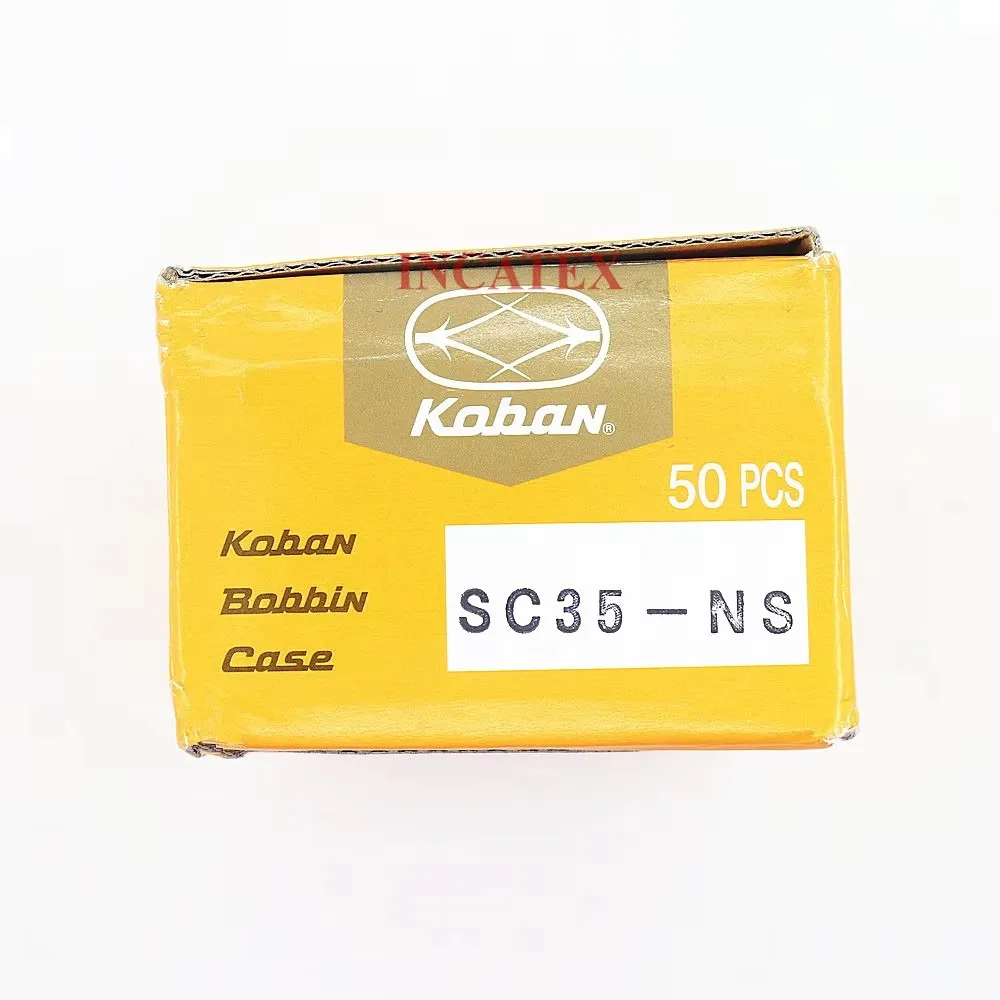 

50 шт. SC35-NS японский кейс-бобина Koban стандартный для Tajima Barudan SWF Toyota Happy Melco Feiya ZGM китайские вышивальные машины