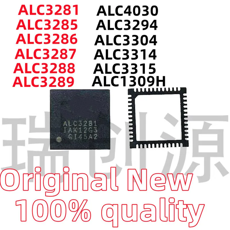 

(1piece) 100% New ALC3281 ALC3285 ALC3286 ALC3287 ALC3288 ALC3289 ALC4030 ALC3294 ALC3304 ALC3314 ALC3315 ALC1309H QFN Chipset