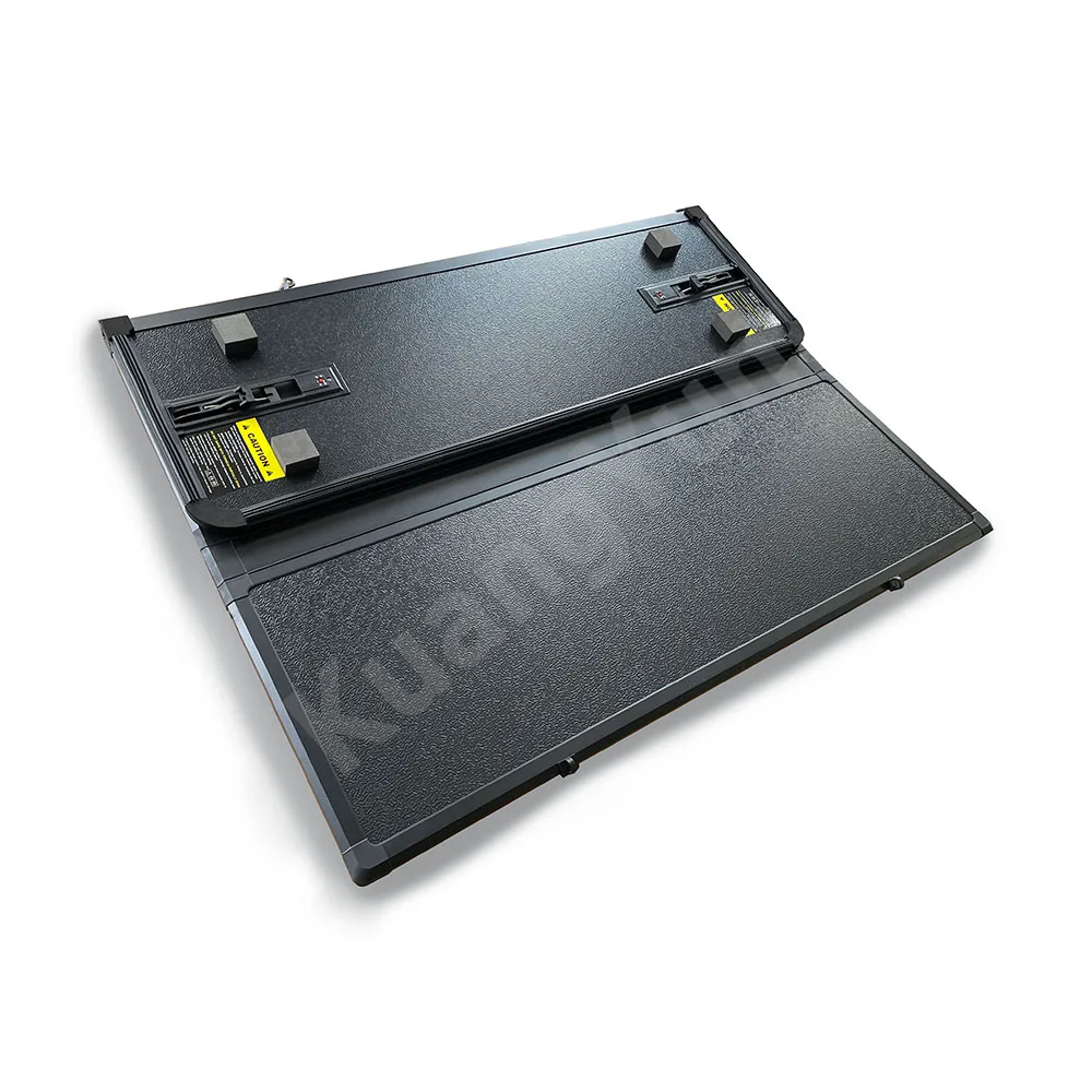 

for 2021 ZhongXing Terralord Hard Tri-Fold Tonneau Cover for Ranger Silverado Pickup Truck Waterproof Made