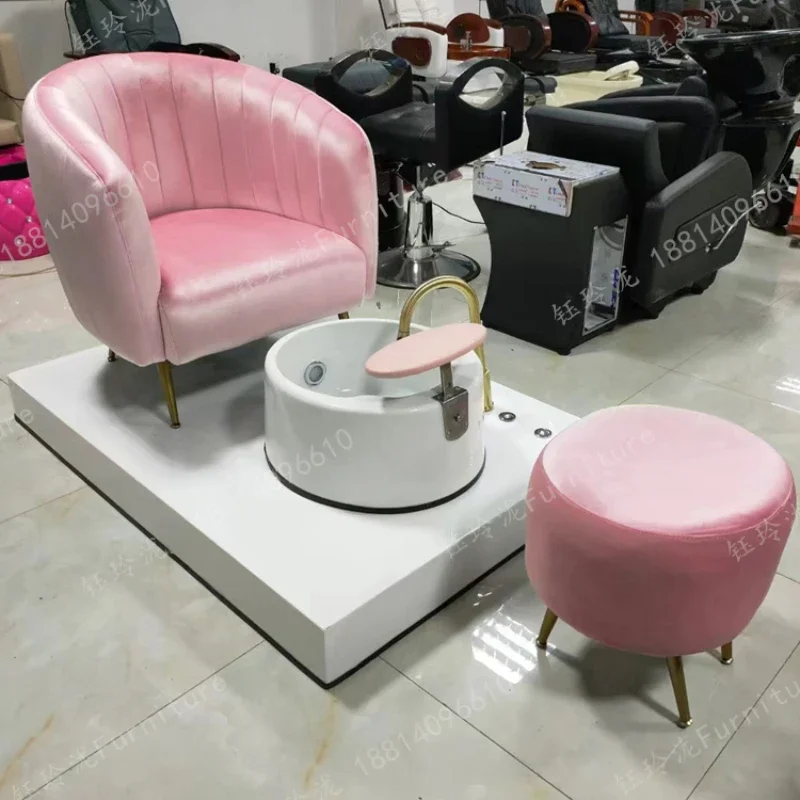 Manikur kaki Sofa pedikur kaki kursi mandi manikur pijat kaki SPA kursi tato alis Sillon De pedikur furnitur ZT