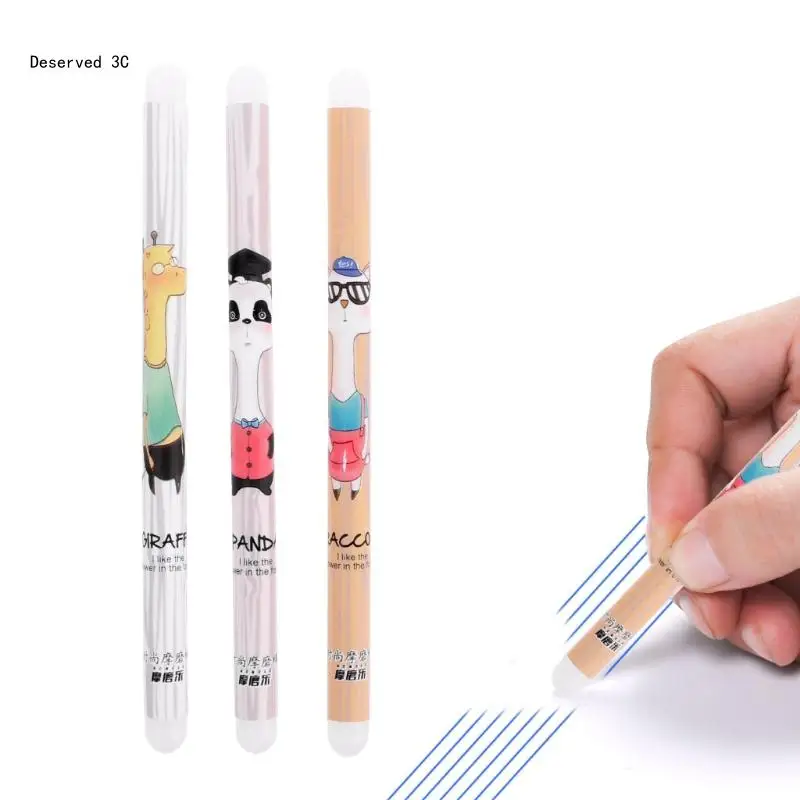 for Creative Cartoon Animal Silicon Double for Head Friction Eraser For Erasable