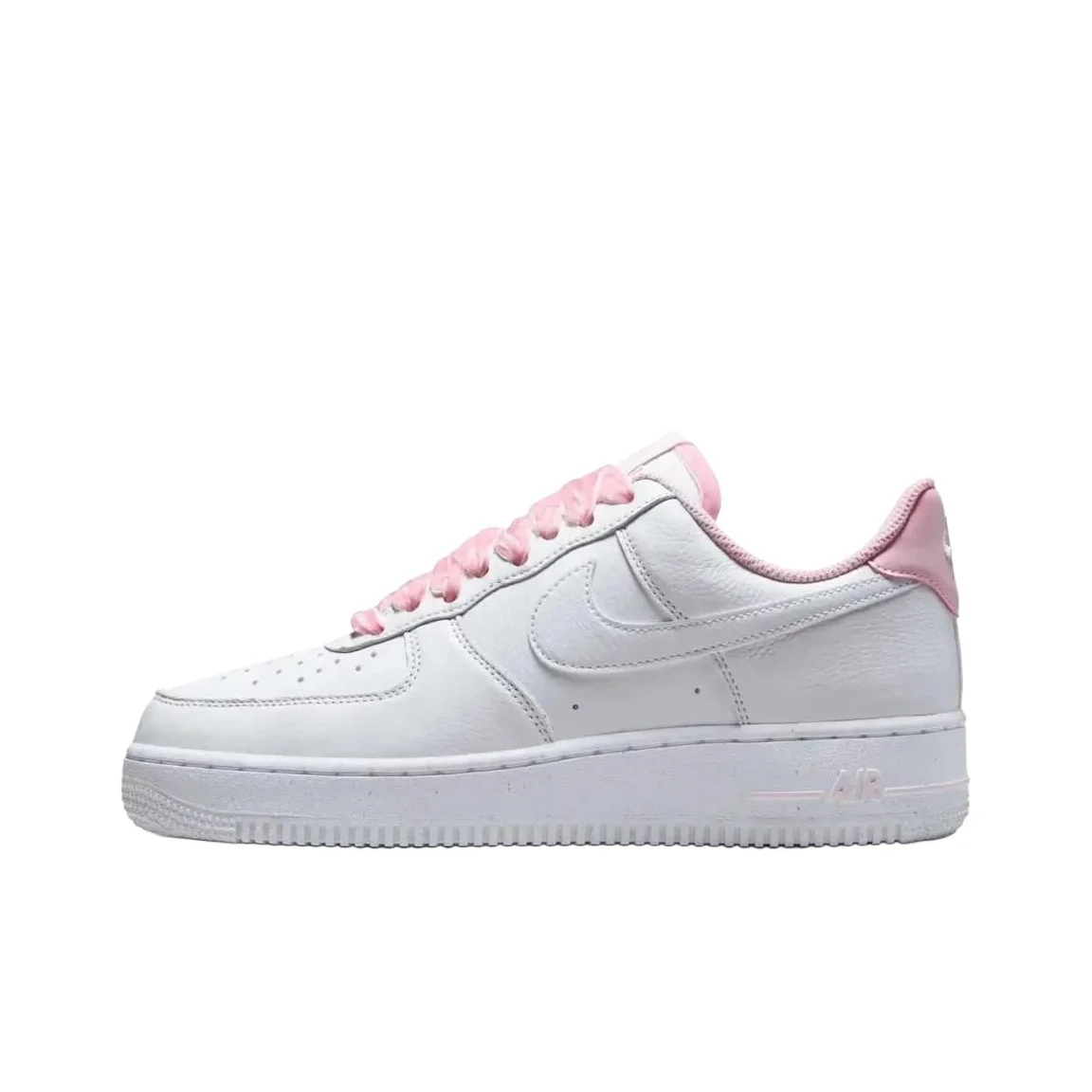 

Женские низкие туфли для скейтборда Nike Air Force 1, белые, розовые HV4403-601