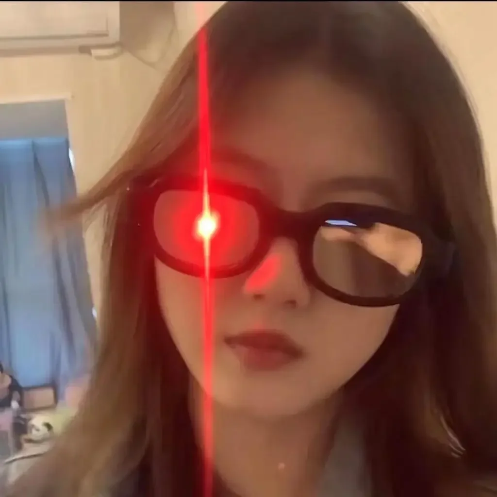 LED Conan Same Luminous Glasses Funny Performance Glasses USB Charging Cosplay Glasses Props Bar Light Dance Party Supplies image 3