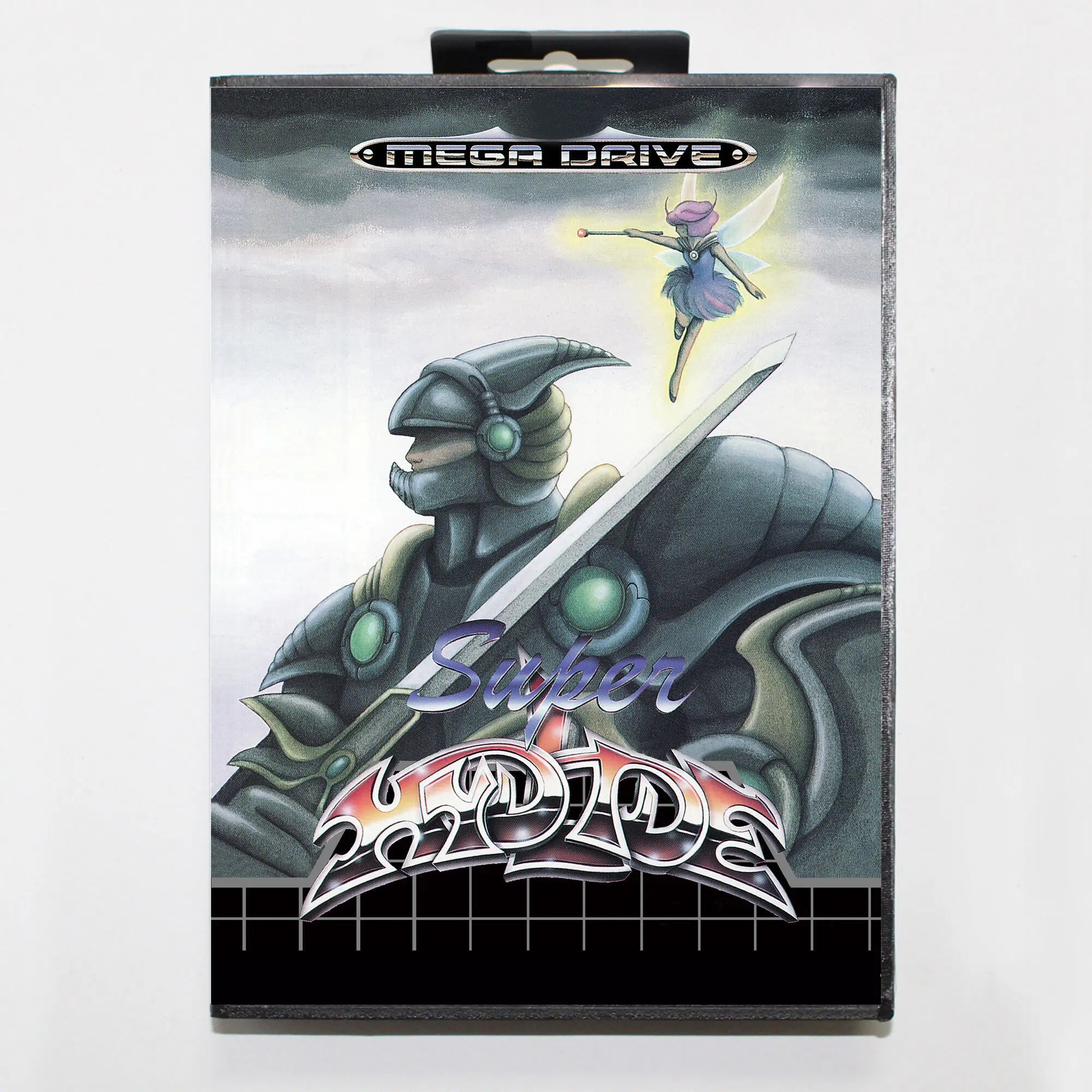 منزلق مائي فائق مع صندوق EUR لنظام Cartridge Megadrive Genesis 16 بت Sega MD