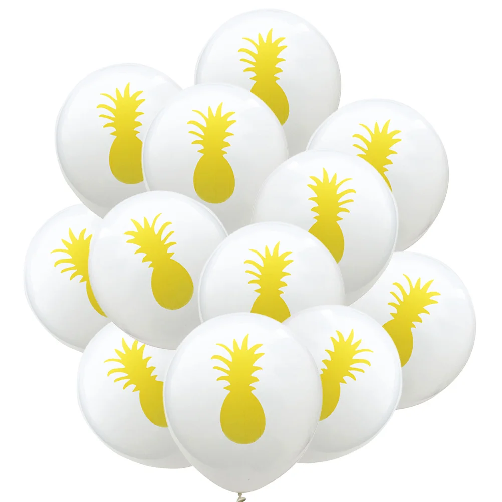 

10pcs Pineapple Balloon Party Latex for Wedding Decor Decoration Small and Fresh