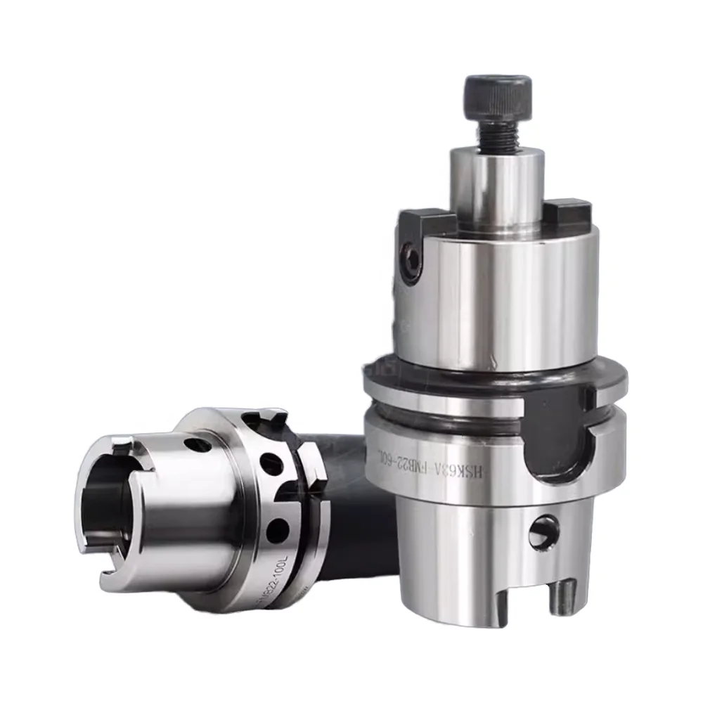 HSK63A-FMB Tool Holder High-precision G2.5 Dynamic Balance  HSK CNC High-speed Toolholder