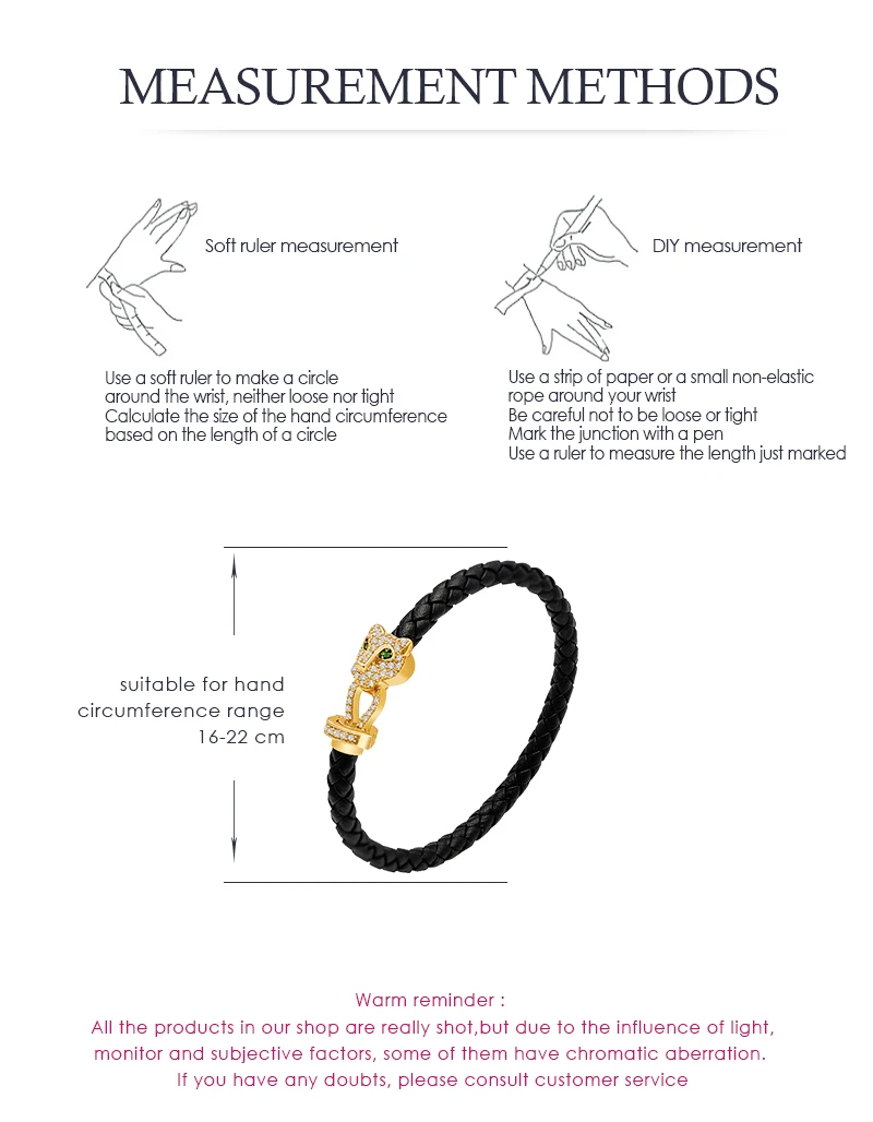 MOONLIGHT Classic Design Exquisite Cheetah Zircon Bracelet for Women Braided Leather Bracelet Quality Banquet Couples Gift