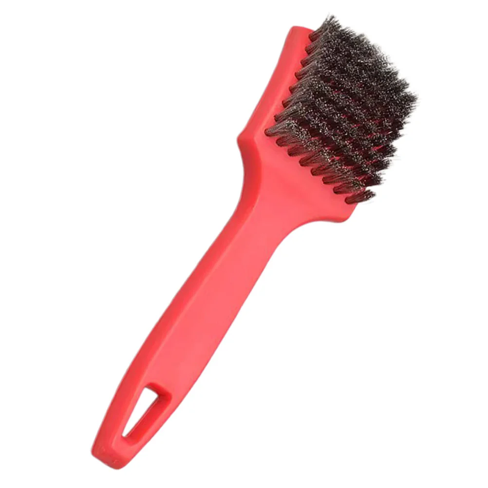 

Ergonomic Steel Wire for Tire Repair Large Wire Brush for Paint Removal Stove Cleaning Metal Brush Auto Detailing
