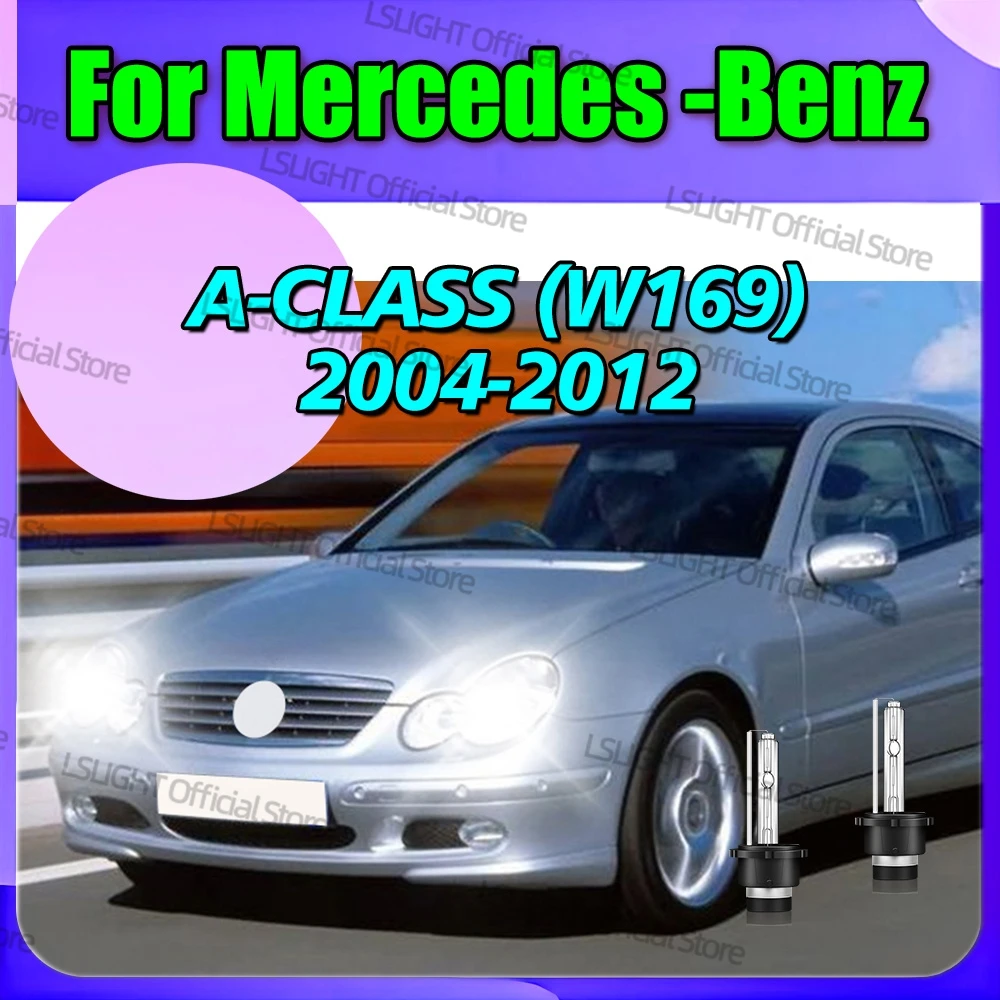 

2x HID ксеноновые фары D2 D2S 6000K 8000K 10000K 35 Вт для Mercedes-Benz A-Class (W169) 2004-2012 2005 2006 2007 2008 2009 2010 2011