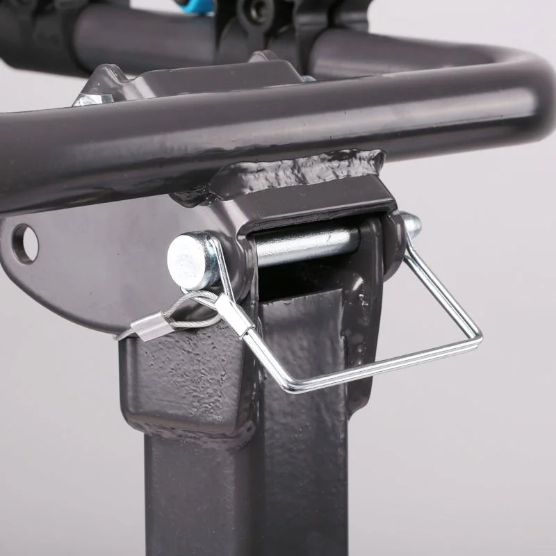 Car Bicycle Bracket Mount Car Other Exterior Accessory Rack Folding Vertical 3 Bicycle Hook Rear Rack with 2 Receiver