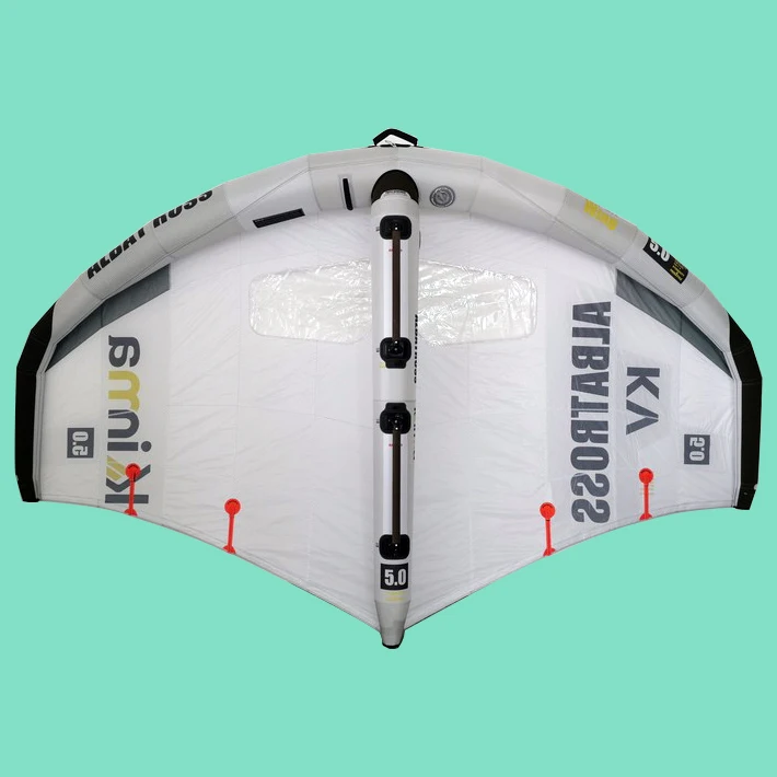 

Kinma оптовая продажа 5,0 м нейлоновое и полиэфирное крыло Surfer Wing Foiling с жесткой ручкой для серфинга