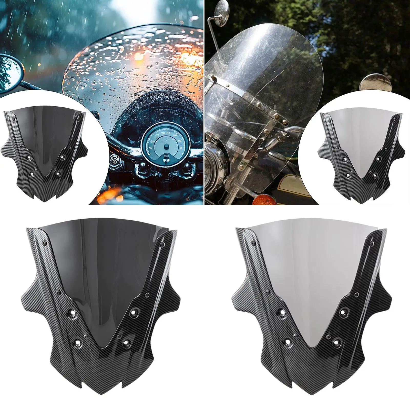 

Лобовое стекло мотоцикла в сборе, запасная часть для ПК, аксессуары для мотоциклов, заменяет Honda CBR650F 2014-2018