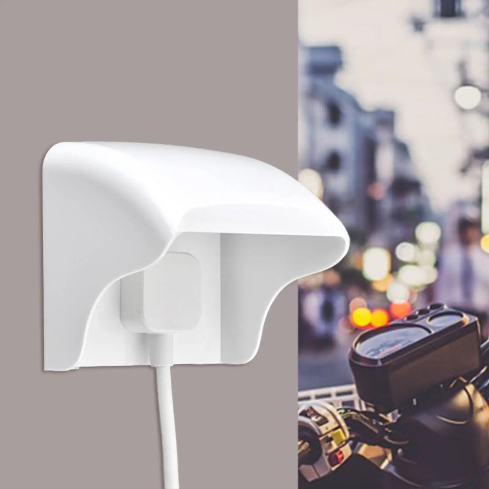 Tampa de tomada elétrica externa à prova de intempéries - Proteção confiável para e tomadas