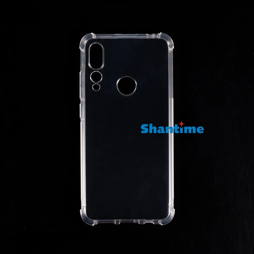 Designed for Lenovo Z5S Case Crystal Clear, Non-Yellowing Military-Grade Drop Protection Slim Shockproof Cover