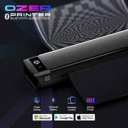 Ozer Wireless Tattoo Bluetooth Transfer Schablonen drucker Inkless Transfer Thermo kopierer Kompakt drucker, schnelle Schablone