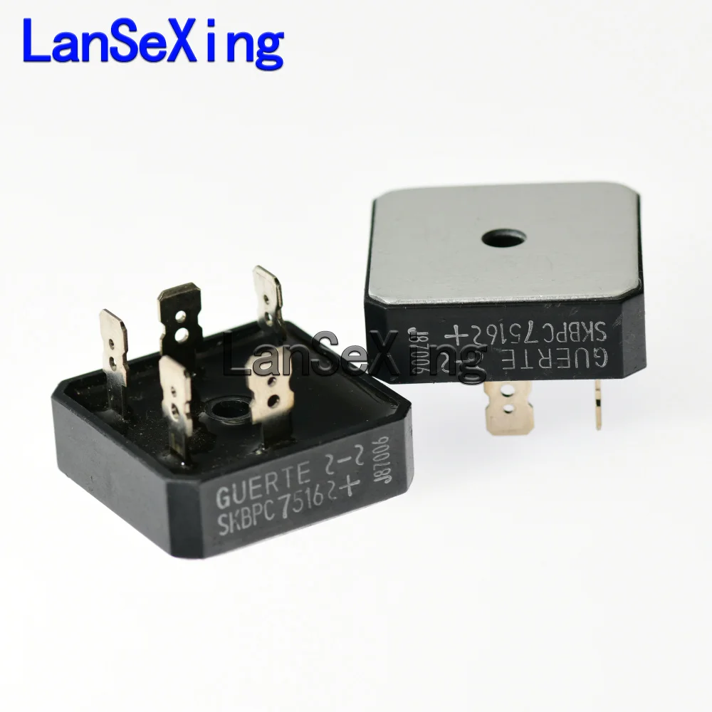 High power 5-pin three-phase rectifier bridge stack SKBPC7516SKBPC7516P 75A1600V 7516