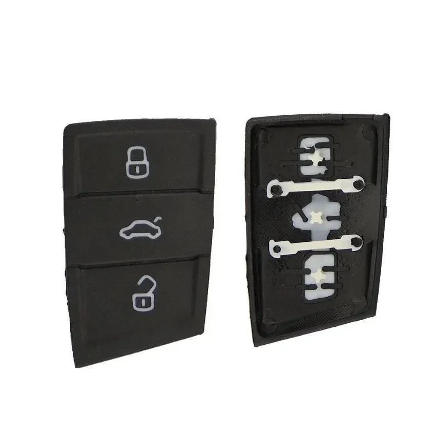 For VW Golf 4 5 MK7 MK 7 Polo Skoda Octavia A7 Car Key Pad 3 Buttons Remote Cover for Seat Leon Altea Ibiza MQB Car Accessories