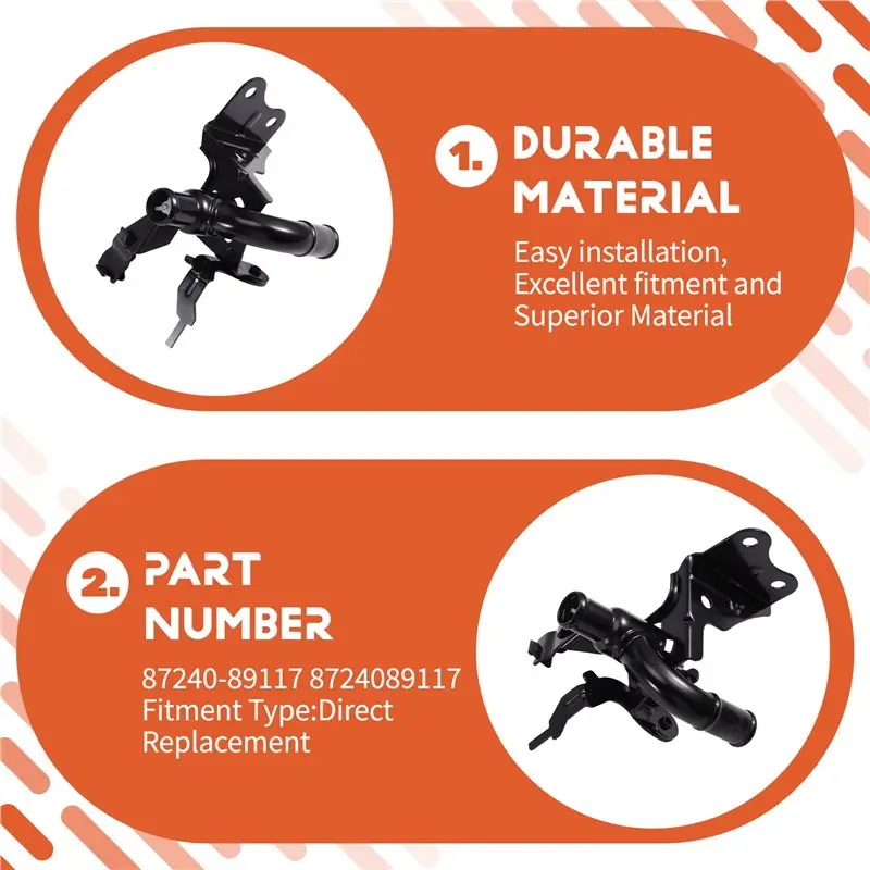 AC23-87240-89117 8724089117 سيارة HVAC المبرد سخان التحكم الملف اللولبي صمام لتويوتا 4 عداء بيك اب 1985-1989 #3