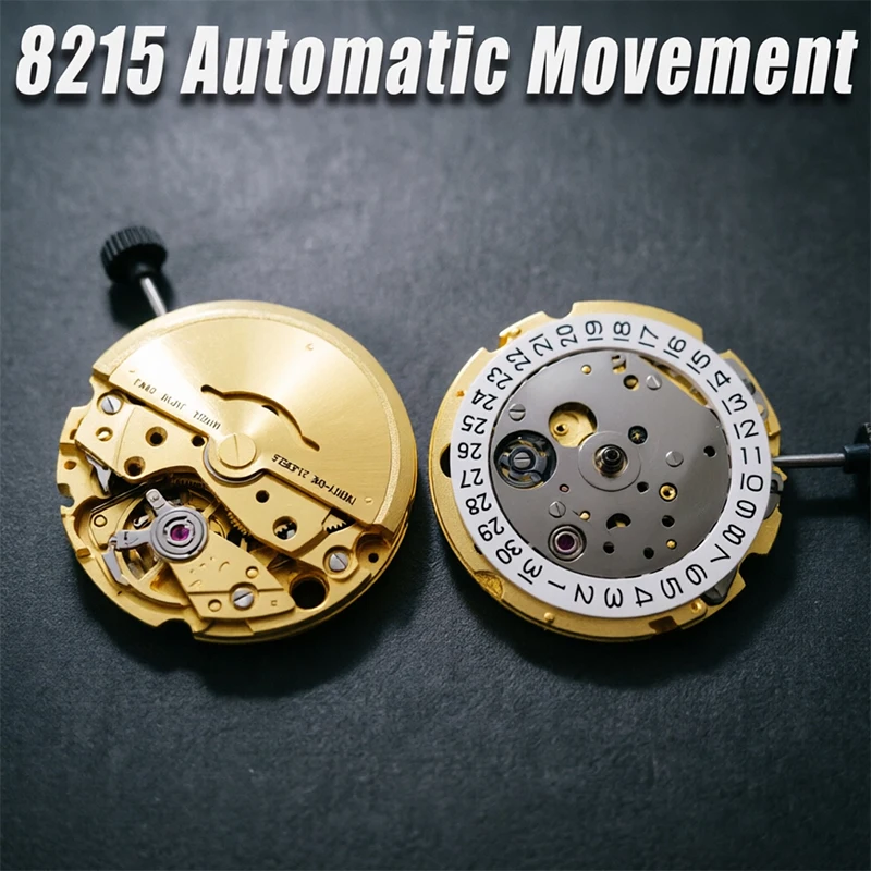 Genuine Japan Miyota 8215/8205 Mechanical 21Jewels Automatic Movement GMT Date Double Calendar High Accuracy Watch Accessories