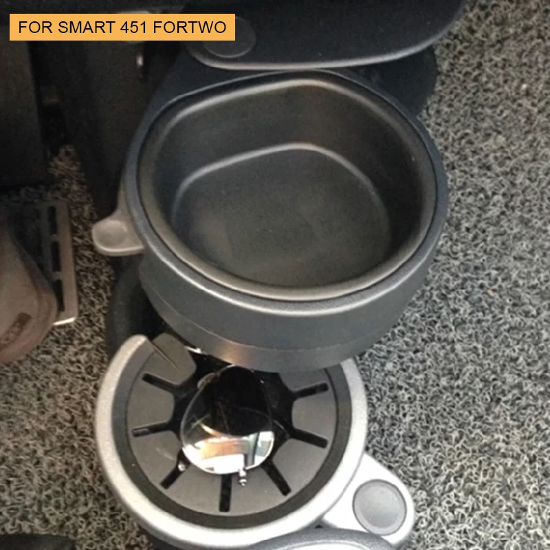Car Ashtray Storage Box For Smart 451 Fortwo 2009-2014 Replace The Original Car Storage Box Interior Modification Accessories
