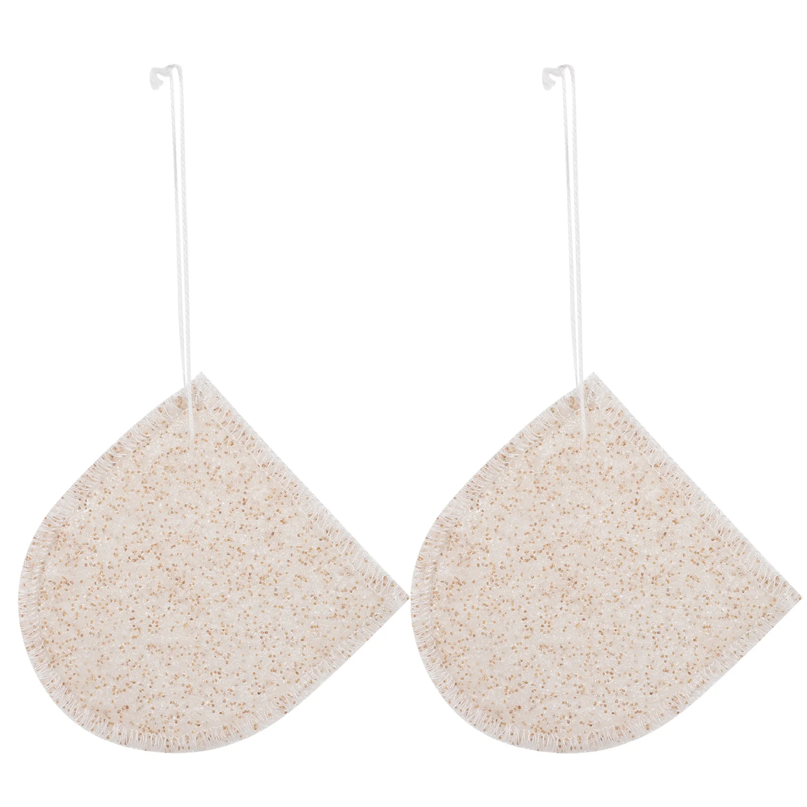 Konjac – éponge nettoyante pour le visage, épurateur exfoliant, débouchage des pores, dissolvant de peau morte, doux et confortable, 2 pièces