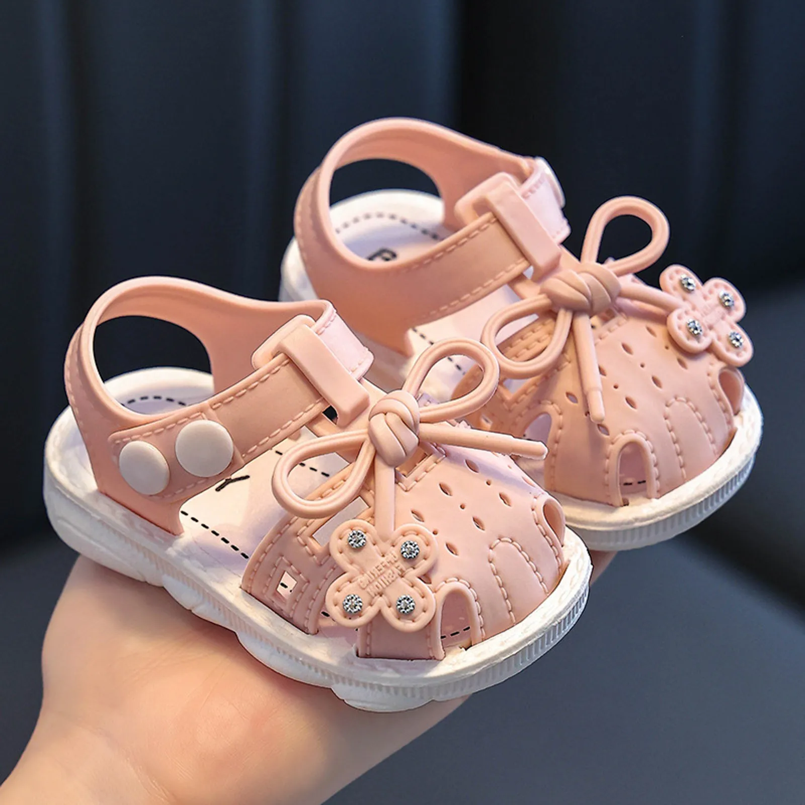 

Girls Summer Sandals Kids Princess Shoes Casual School Outdoor Beach Sandal Children Fashion Casual Non Slip Sneakers Sandalias