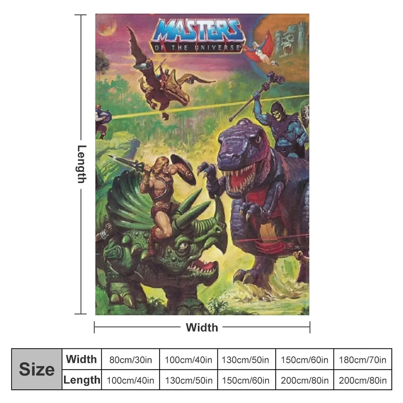 He-man Masters of Disguise Throw Blanket Sofa Decorative Throw Blankets