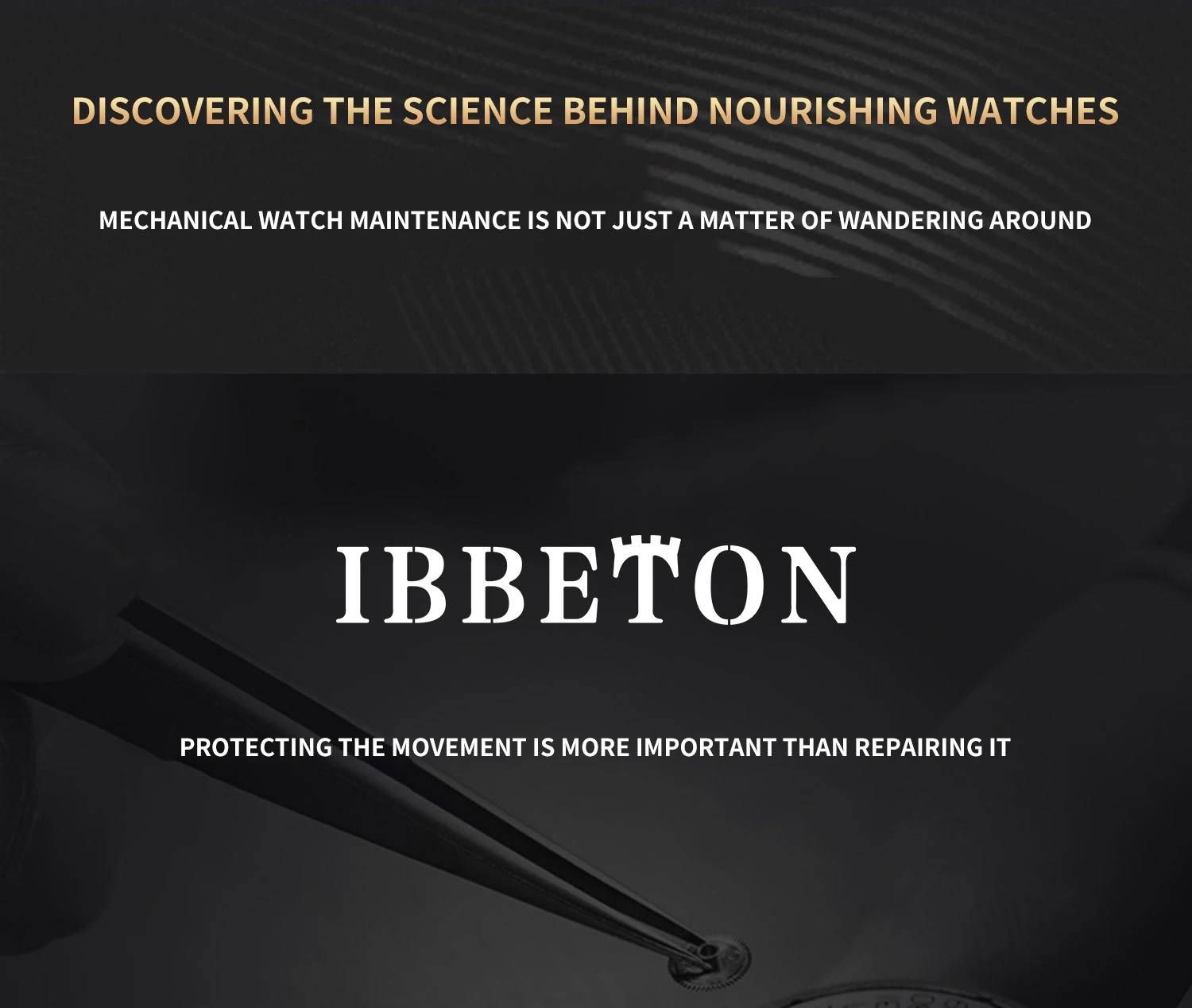 IBBETON Brand Black Fingerprint Model Watch Winder 12/24 Large Watch Box
