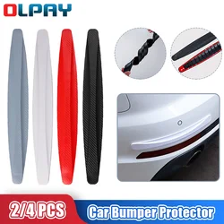 2 Stuks Auto Stickers Bumper Beschermer Strip Hoek Guard Kras Bescherming Strips Crash Blade Anti-Collision Auto-Accessoires