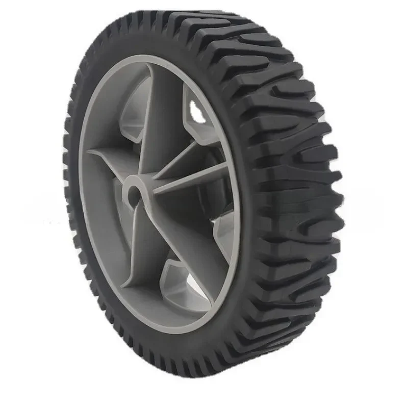 Outdoor Plastic Wheels 7 Inch Lawn Mower Wheels Trolley PVC Wheels 3307139 Export Products