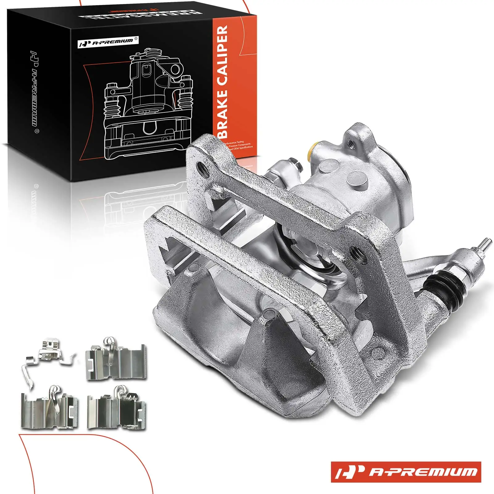 A-Premium Rear Right RH Disc Brake Caliper with Bracket for Jeep Cherokee 2014-2020 Chrysler 200 2015-2017