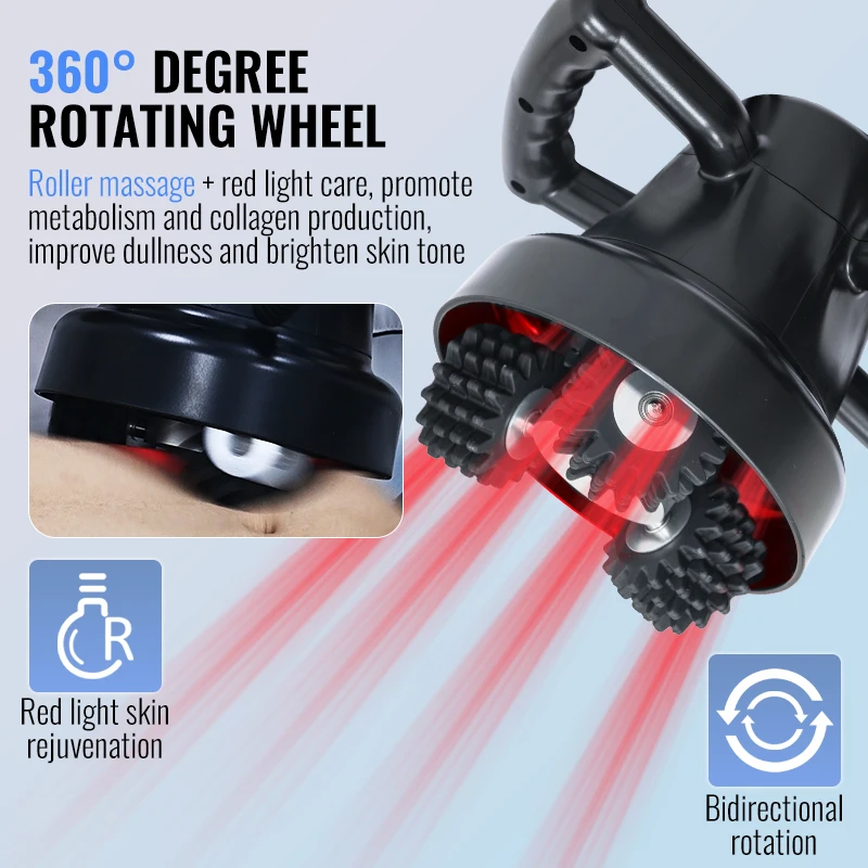 2025 New Product Vibration Fat Burning Device Cellulite Vibration Roller Massage Anti Cellulite Massager Machine
