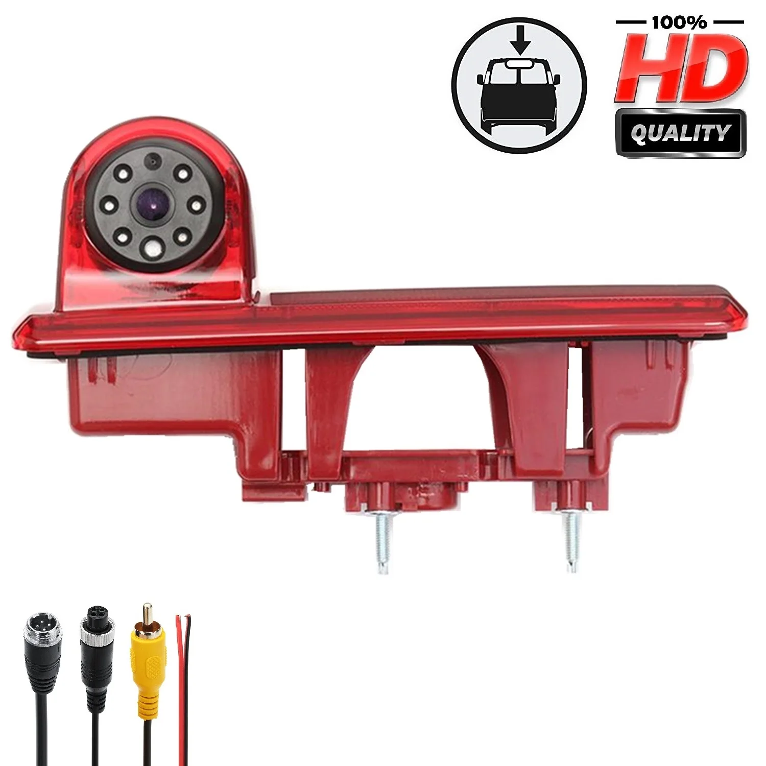 HD 3rd Brake Light Rear Camera+4.3 Inch Monitor for Fiat Talento/NV300/Renault Traffic 3/Primastar/Opel Vauxhall Vivaro B 2014+