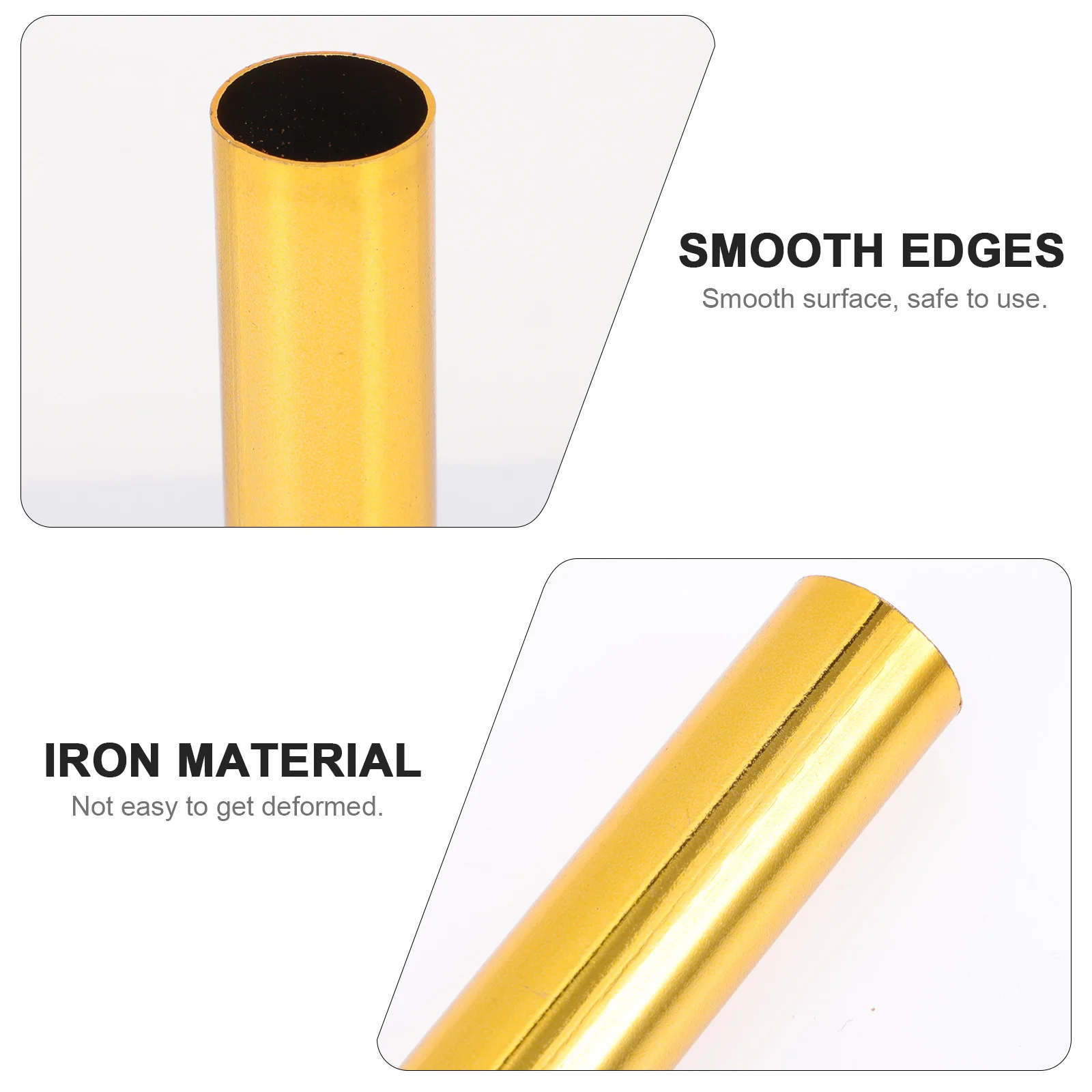 6 Pcs Sleeve Chandelier Casing Rechargeable Light Bulbs Removable Iron Lighting Accessories