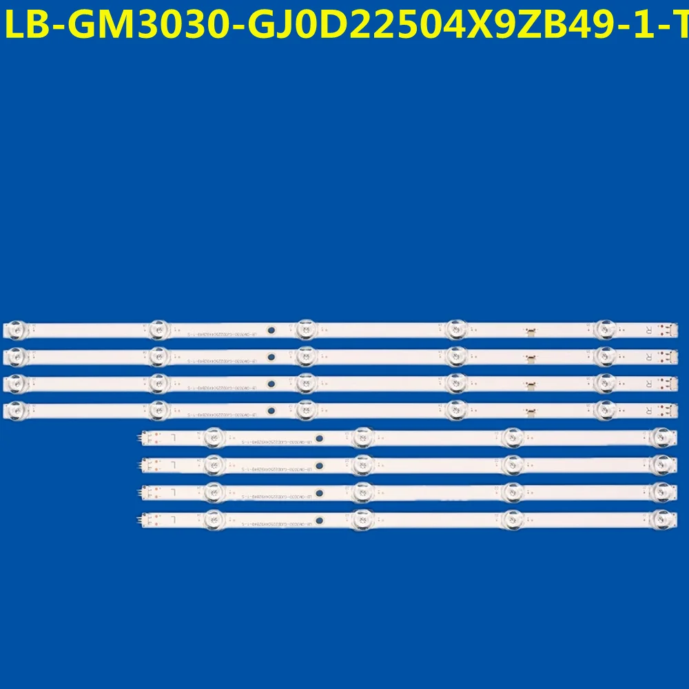 

8 шт. светодиодная лента для подсветки для L50M5-5ARU LB-GM3030-GJ0D22504X9ZB49-1-T LB-GM3030-GJ0D22504X9ZB49 LBM500M0901-YK-4
