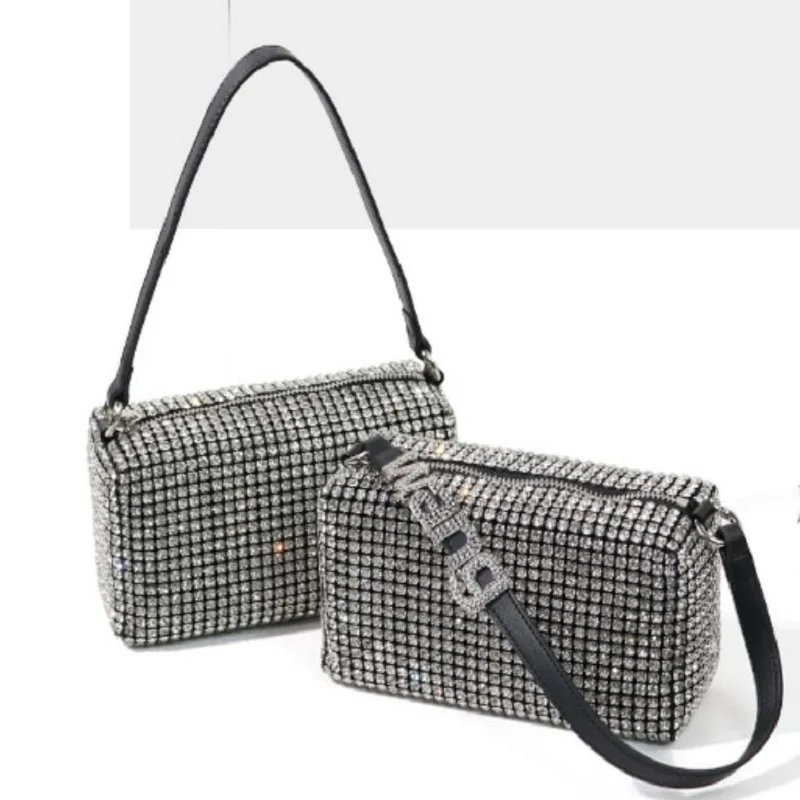 Luxury Designer Rhinestone Handbag for Women Bag Shoulder Bag Crystal Purse Ladies Female Crossbody Bag Shining Diamond Bag