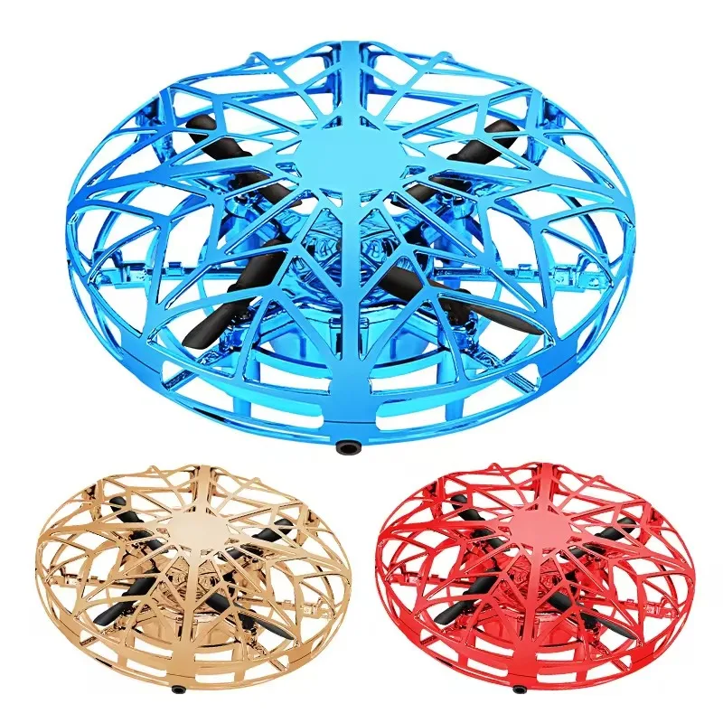 

Hand Operated Mini Drone for Kids And or Adults Easy Flying Hands Free Helicopter Indoor Outdoor Ball for Boy Girl