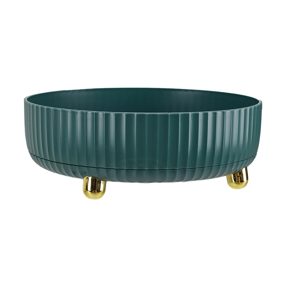 رف تخزين توابل دائري Lifeidea ، صينية دوارة ، منظم مطبخ