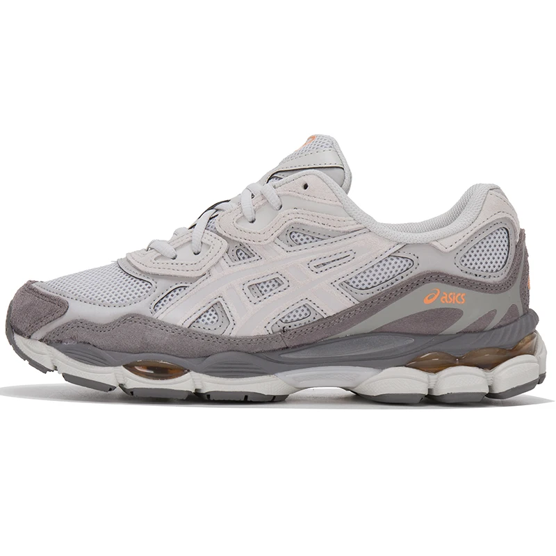 Zapatos deportivos Asics para hombre y mujer, calzado informal para correr con amortiguación Gel-Nyc, resistente al desgaste, ligero y transpirable 1203A383-026