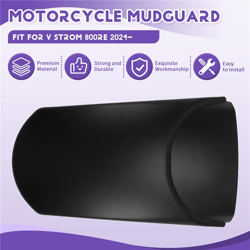 

ABTD-Motorcycle Accessories Front Fender Mudguard Extender Mudguard For Suzuki V-Strom 800RE V Strom 800 RE 2024-