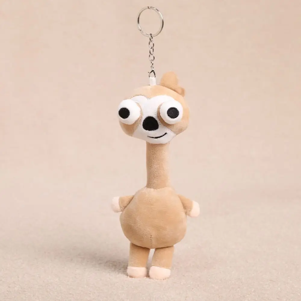 Funny Design Chicken Keychain White Color Cute Style Giraffe Bag Pendant Creative Gift 20CM Pink Pig Pendant Bag Charm Decor