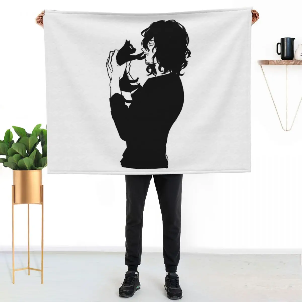 

Aizawa Cat Throw Blanket Versatile Cozy Throw Blanket for All Occasions