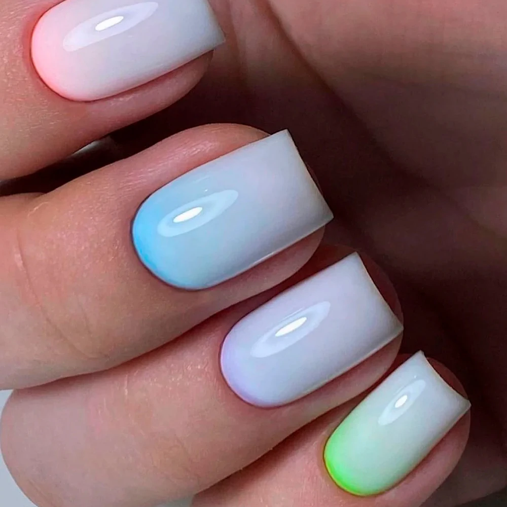 KODIES GEL blanc laiteux couche de finition UV Gel vernis à ongles 2 en 1 Semi-permanent UV Gel Nail Art tremper Gel vernis finition couche de finition