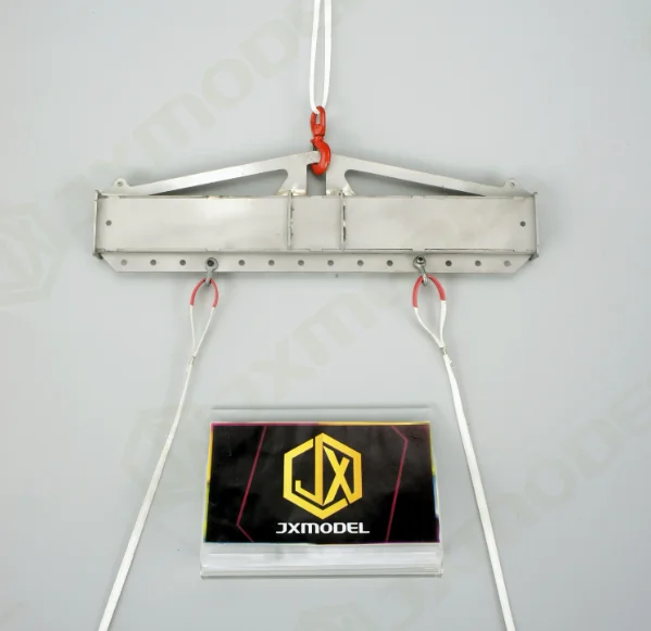 1/14th Scale Multifunctional Telescopic Hanger F1650 Crane Spreader 1/14 For Tamiya Rc Truck Trailer Tipper 770s Man F2000 Parts