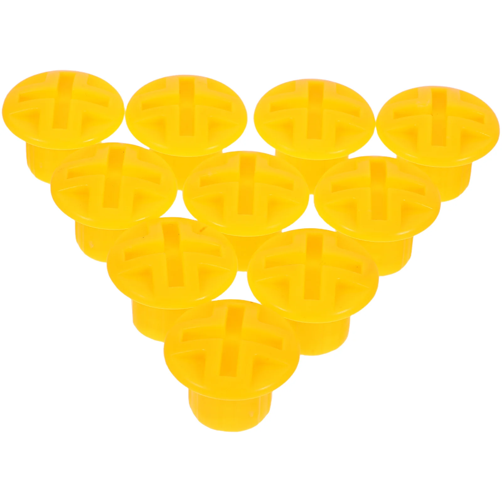 

10pcs Slide Screw Caps 1.5Cm Inner Diameter For Children'S Slides Plastic Fixing Covers Easy Installation Replacement