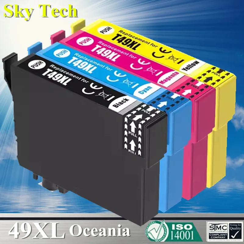 

SKY 49 49XL T49XL совместимые чернильные картриджи для Epson XP-2205 XP-4205 【для Oceania Market】 C13T10F