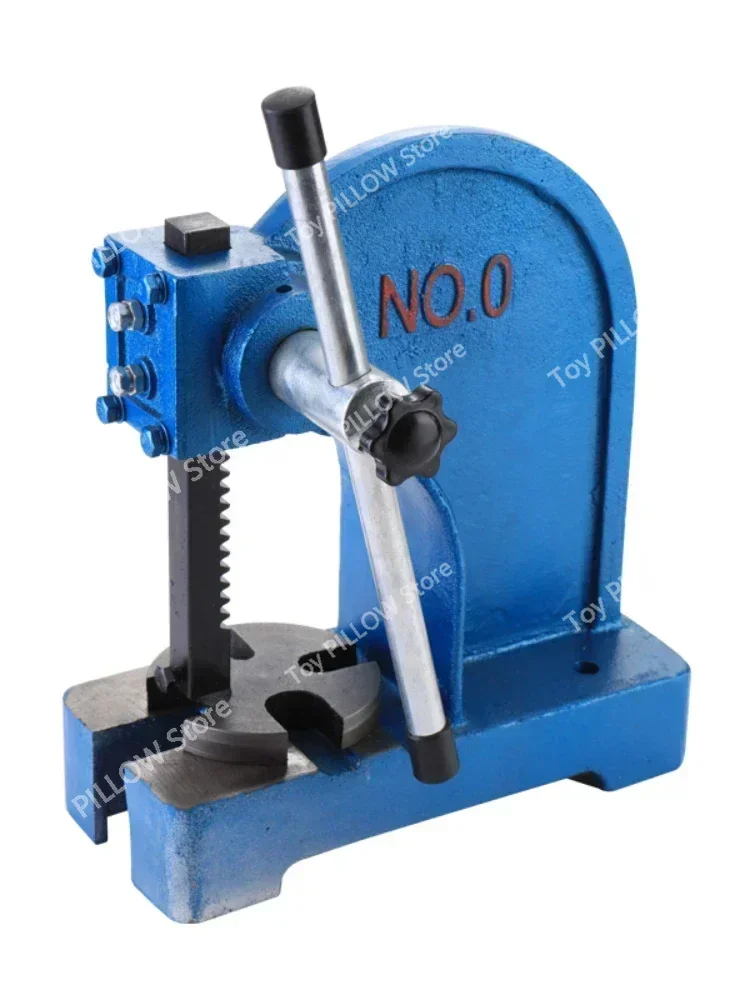 1T Manual Desktop Hand Punch  Machine Metal Arbor Press Tools