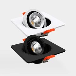 Dimmable Recessed LED Downlights 5W 7W 9W 12W 14W 18W 24W 30W 36W COB LED Spotlights AC85~265V LED Ceiling Lamp Indoor Lighting