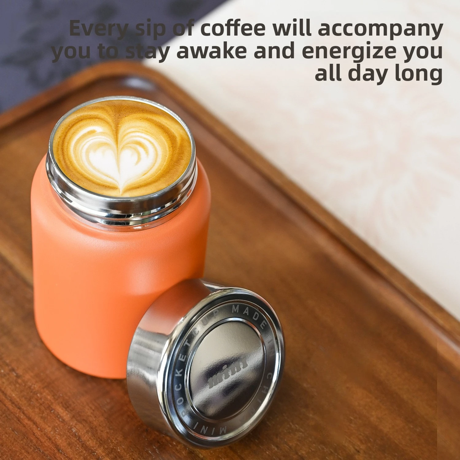 Stainless Steel Mini Pocket Vacuum Flask Lightweight Easy Open Portable High Appearance Travel Outdoor Daily Insulated Water Cup