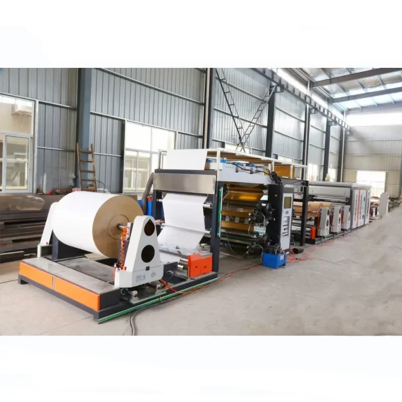 Food Paper Bag Machine with High-Speed Folding, Forming, Cutting and Gluing Capabilities Paper Bags Carrying Machine